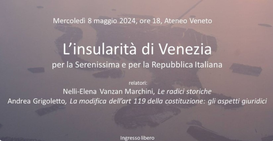 L'insularita' di Venezia