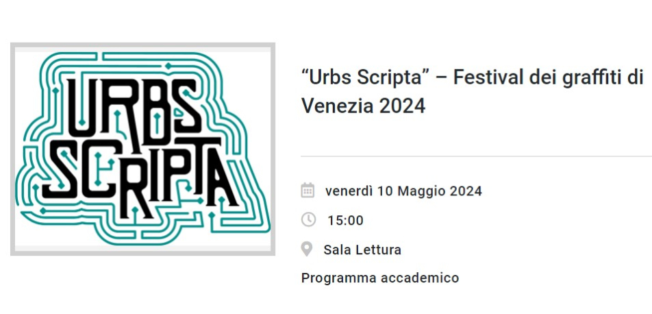 “Urbs Scripta” Festival dei graffiti di Venezia 2024